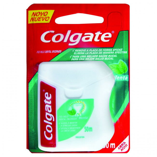 Colgate hilo dental menta 50 mts