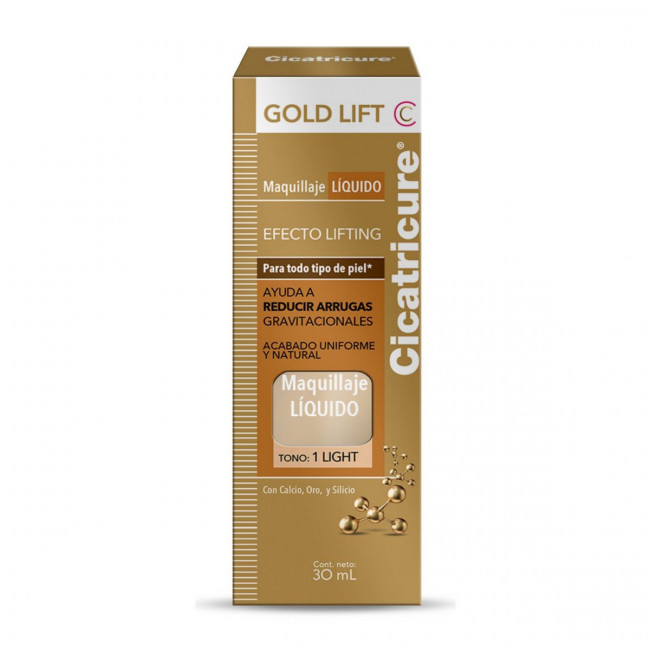 Cicatricure maquillaje líquido gold ligth