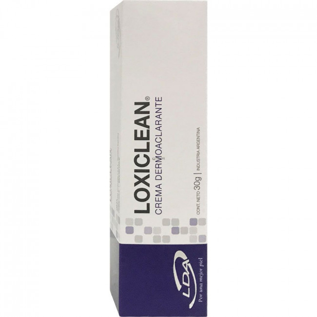 Loxiclean dermoaclarante crema, despigmentante, antioxidante, combate y previene la aparición de...