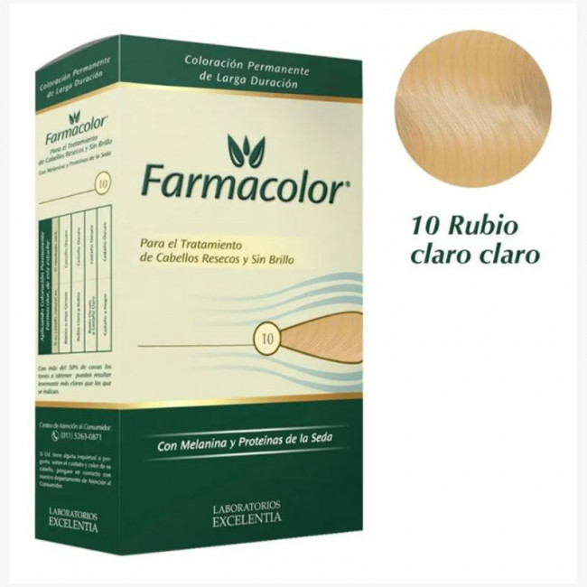 FARMACOLOR KIT 10   RUBIO CLA