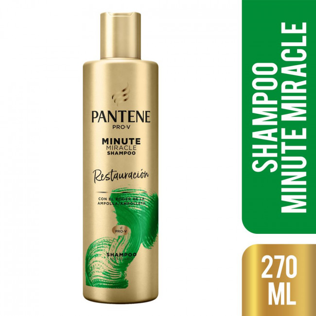 Pantene shampoo restauración x 270 ml.