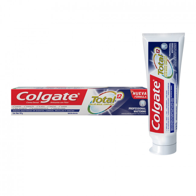 Colgate pasta dental total 12 professional whitening x 140 grs.