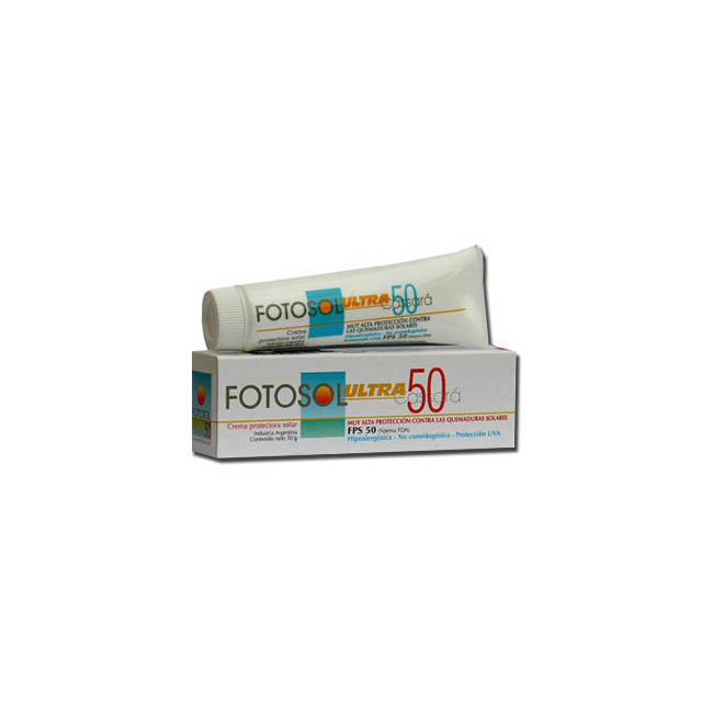 Fotosol ultra protector solar facial factor 50 crema x 50 grs.