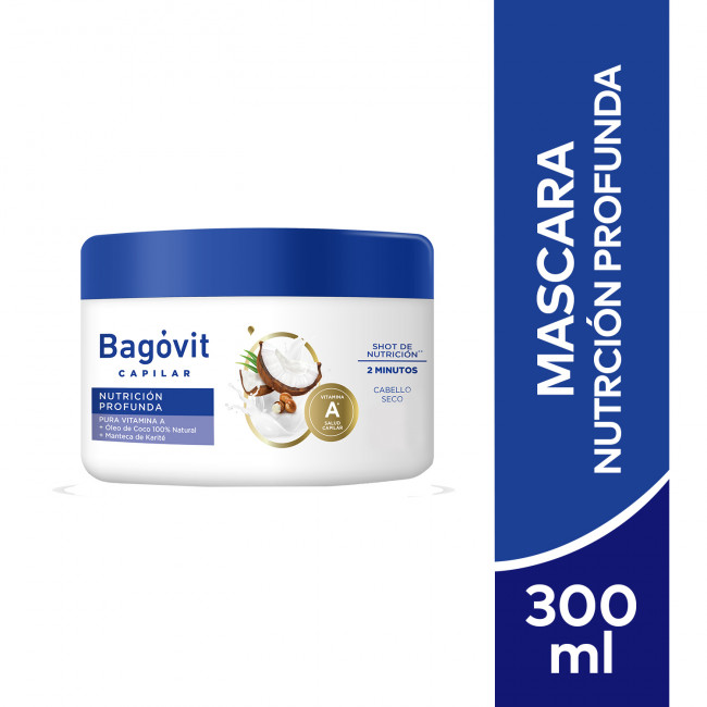 Bagovit a máscara nutrición protectora x 300 ml.
