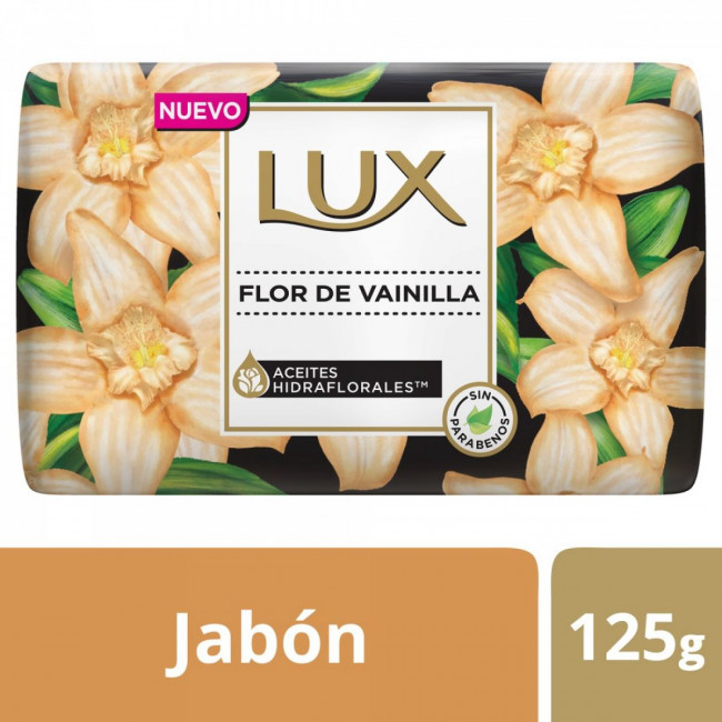 Lux jabón flor vainilla x 124 grs.