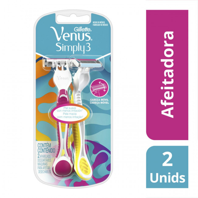 Gillette maquina venus simply x2