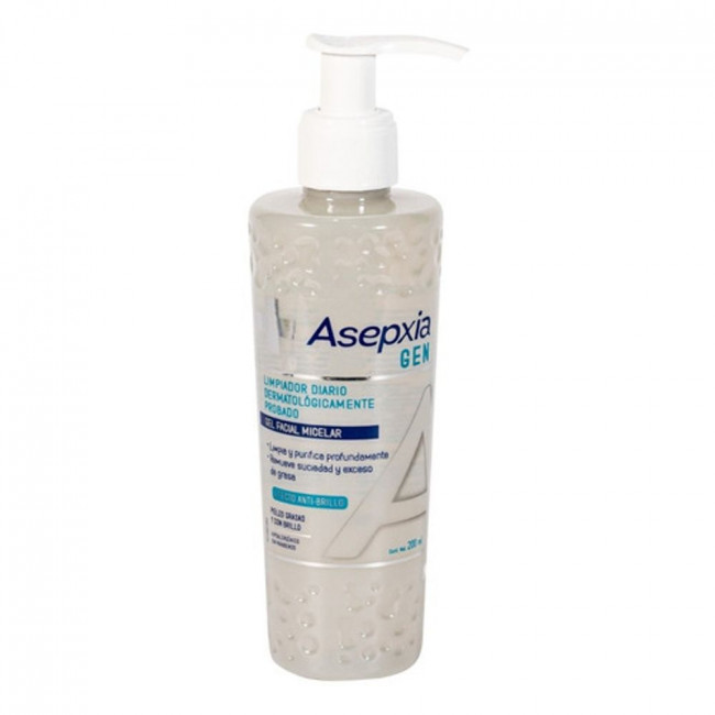 Asepxia gen gel facial de limpiezax 200ml.
