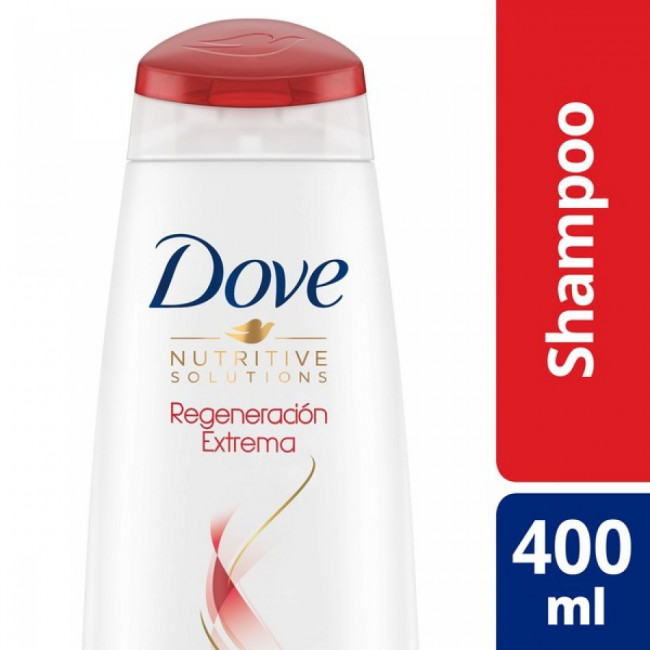 Dove shampoo regeneracion extrema x 400