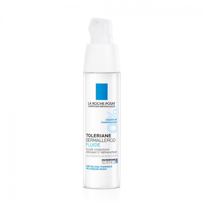 La roche posay toleriane dermallergo fluido facial hidratante y reparador x 40 ml.