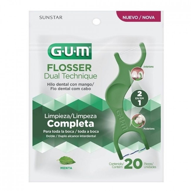 Gum hilo dental mango dual sabor menta