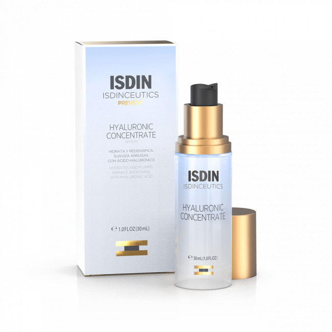 Isdinceuticals serum concentrado de acido hyaluronico proporciona  hidratación y rellena arrugas...