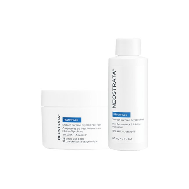 Neostrata resurface peeling diario antienvejecimiento con ácido glicólico al 10 % x 36 almohadillas.