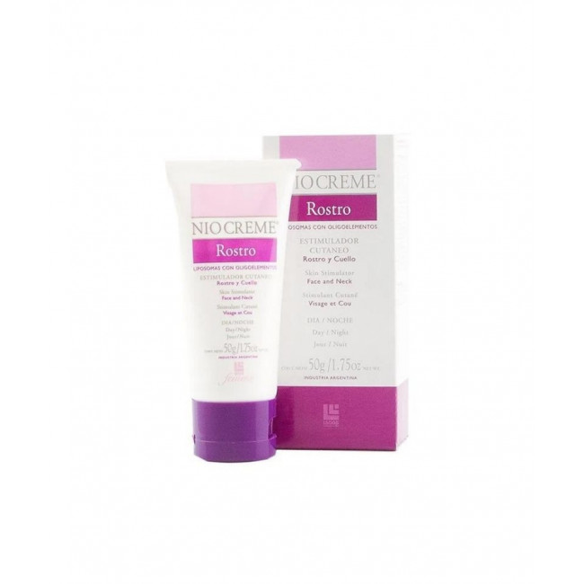 Lagos nio creme rostro estimulador cutáneo, hidratante de rostro y cuello x 50 grs.