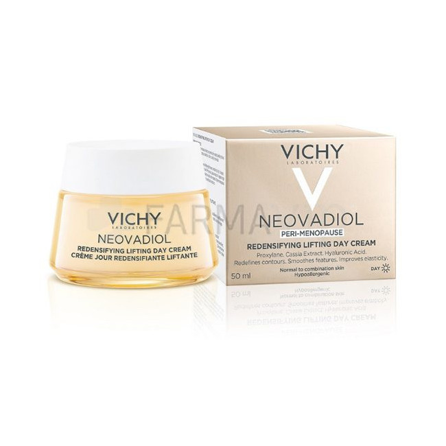 Vichy neovadiol peri-menopausia crema de día para piel normal a mixta x 50 ml.
