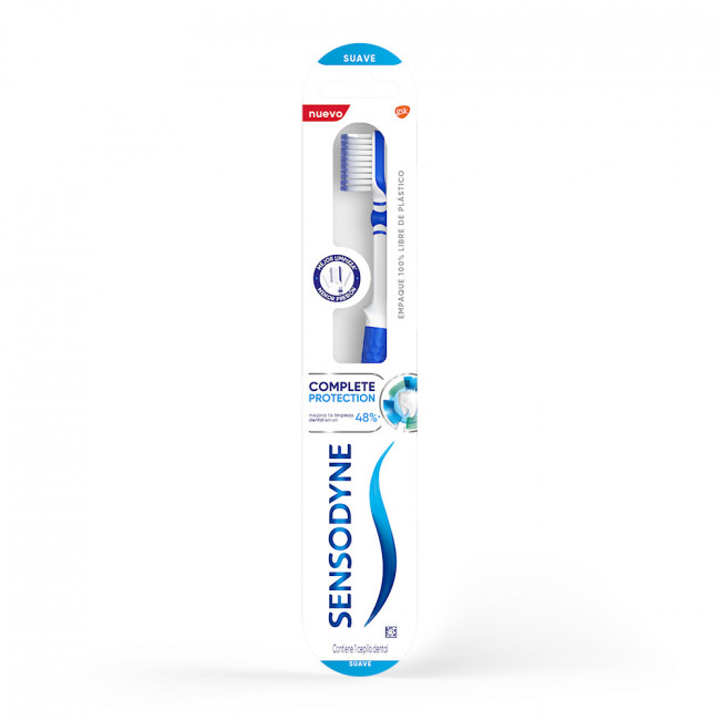 Sensodyne cepillo complete protection suave x 1 unidad.