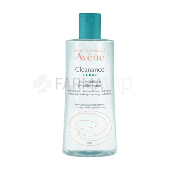 Avene cleanance loción micelar de limpieza para rostro y ojos para pieles grasas o con...