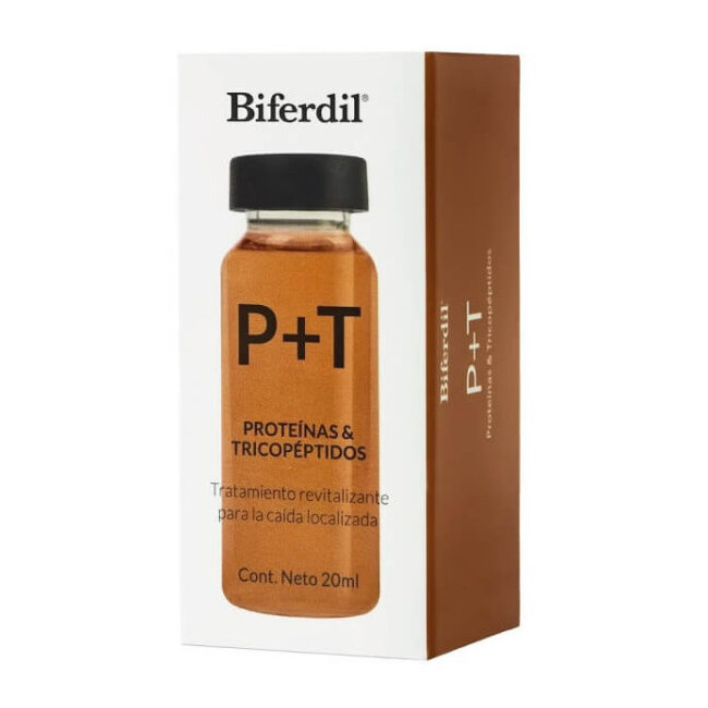 Biferdil ampolla p+t con proteinas y tricopeptidos