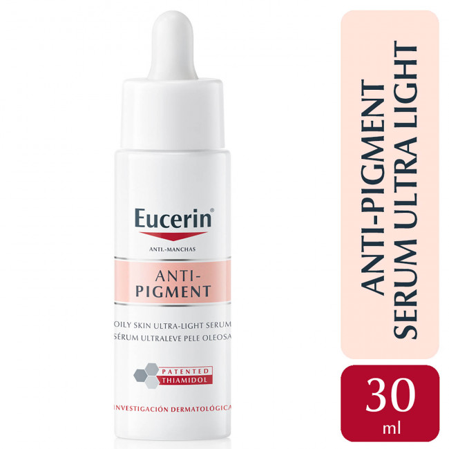 Eucerin pigment ultra ligero  serum tratamiento para aclarar manchas x 30 grs.