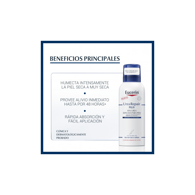 Eucerin urea 10% repair pies  x150