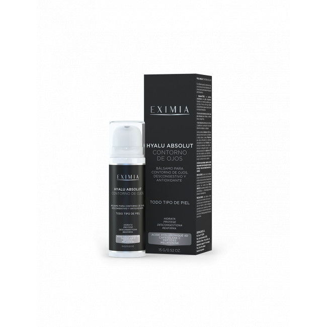 Eximia hyalu absolut contorno de ojos antiage con ácido hialurónico x 15 ml.