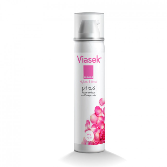 Viasek espuma ph 6.8 aerosol x 75ml.