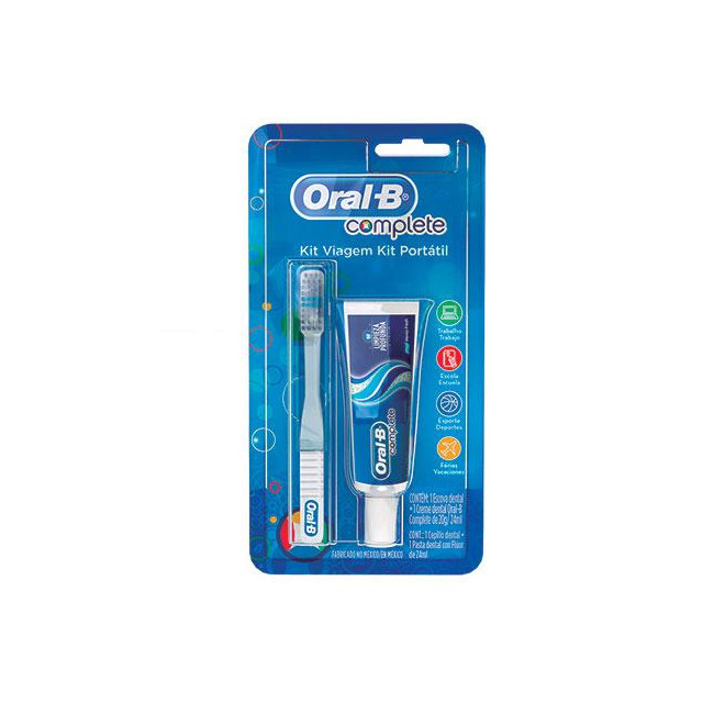 Oral b cepillo +pasta dental x 24ml.