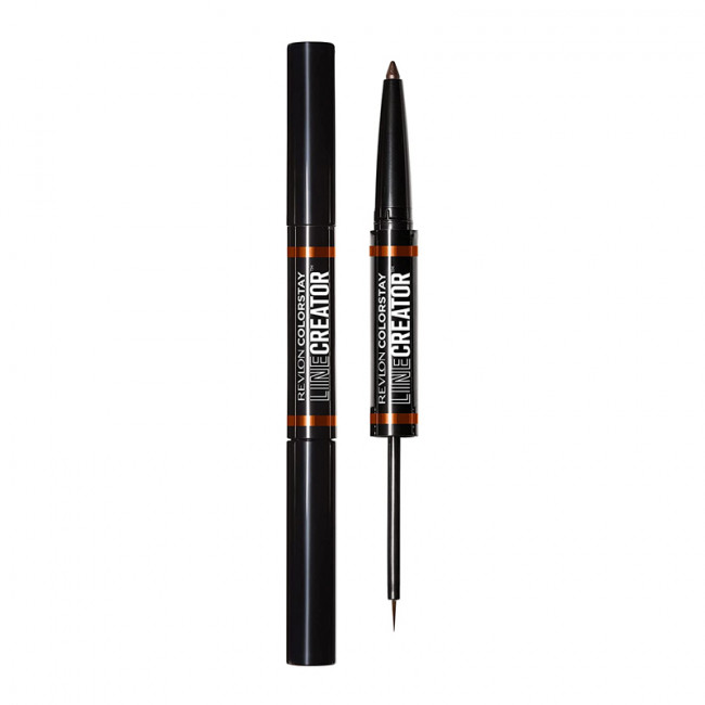 Revlon ojos, delineador dual: kohl + delineador líquido, consigue un aspecto de ojos increíble y...