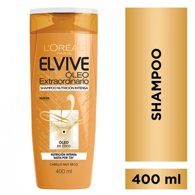 Elvive shampoo óleo coco x 200 ml.