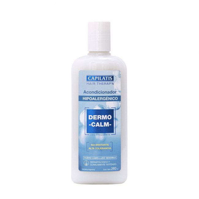 Capilatis acondicionador calmante hipoalergénico ideal para cuero cabelludo sensible x 260 ml.