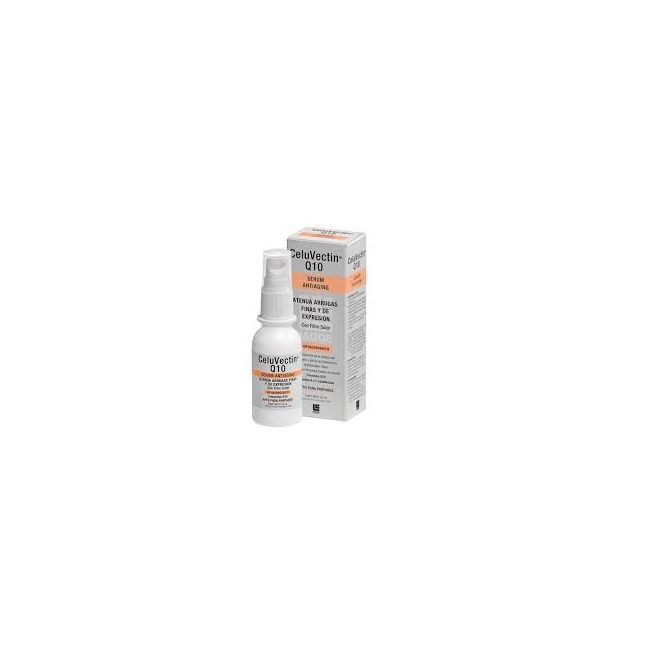 Lagos celuvectin q10 serum gel para difuminar arrugas finas y líneas de expresión  x 35ml.