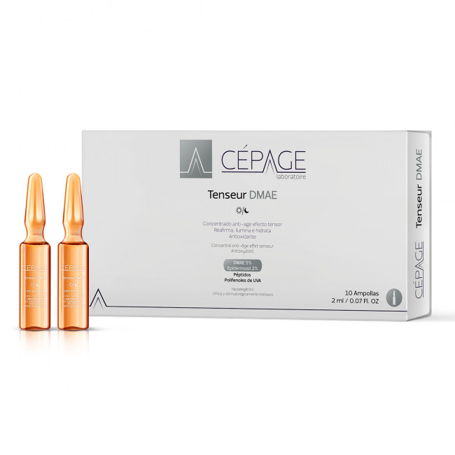 Cepage tenseur dmae serum tensor antiage x 10 ampollas x 2 ml.