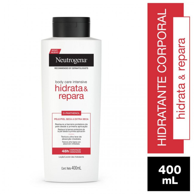 Neutrogena body care  hidrata & repara x400ml.