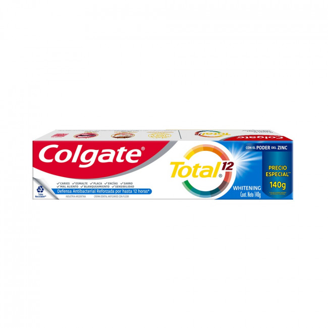 Colgate total12 gel whitening x 140