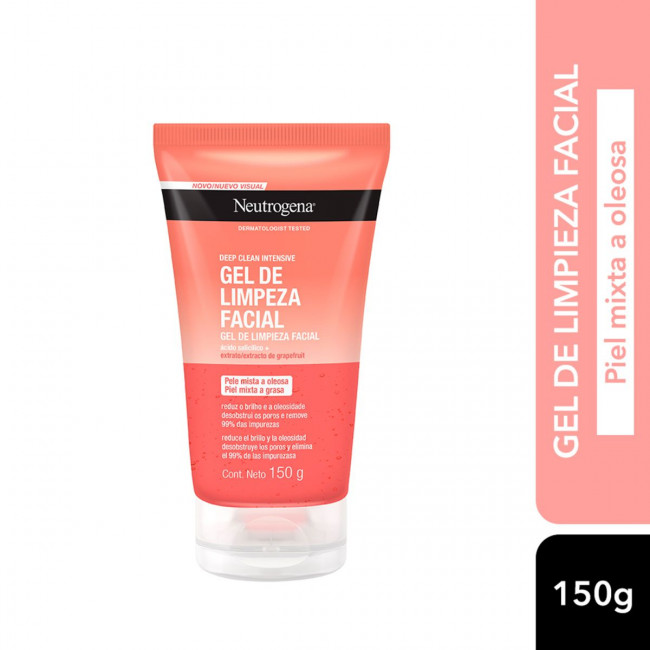 Neutrogena deep gel facial x150ml.