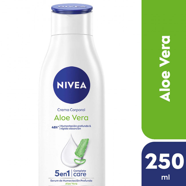 Nivea body aloe vera 5 en 1 x 250ml.