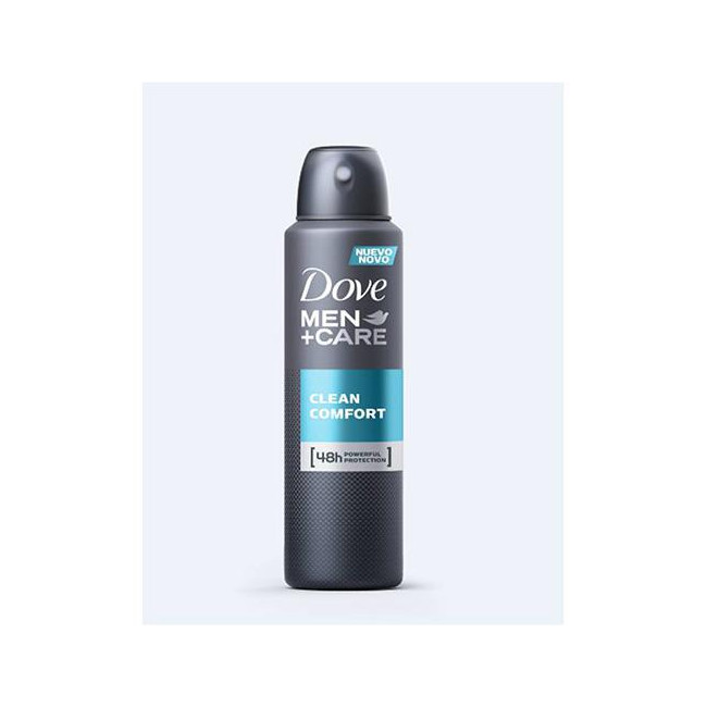 Dove antitranspirante hombre aerosol protección total  clean confort 89 gr.