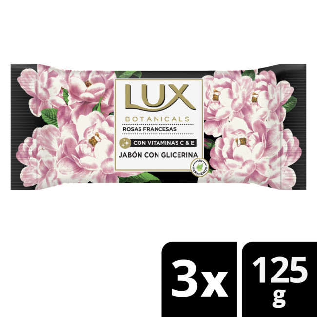 Lux jabón pastillas francesas 3x 125gr.