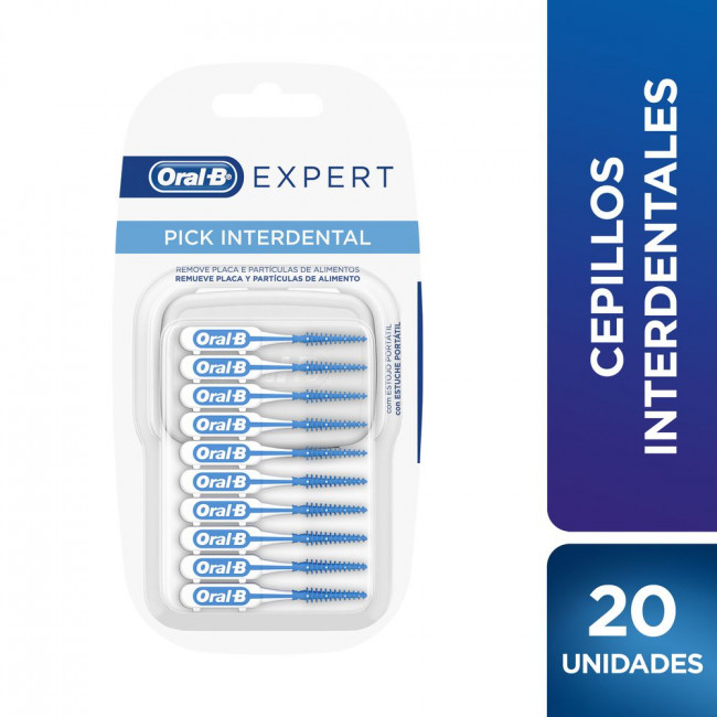 Oral b cepillo dental expert internetal x 20 unidades.