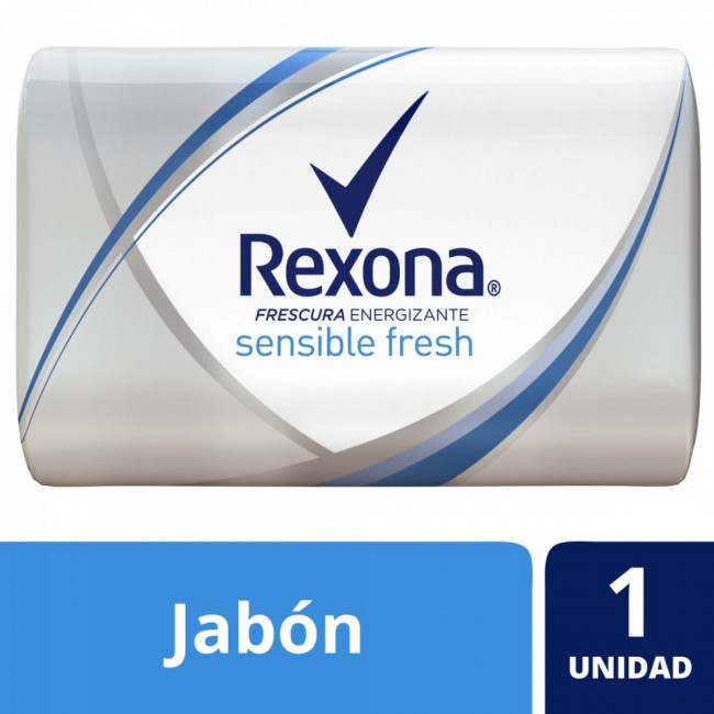 Rexona jabon sensible fresh x 125gr.