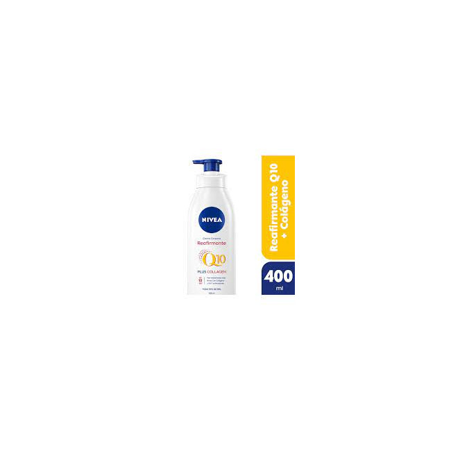 Nivea body q10 plus collagen crema reafirmante e hidratante corporal x 400 ml.