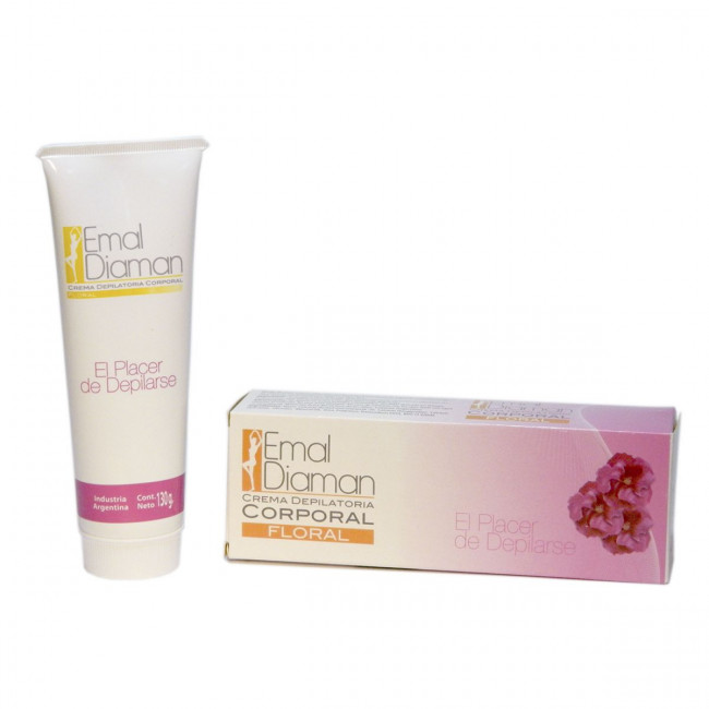 Emal diaman crema depiladora floral x 130 grs.