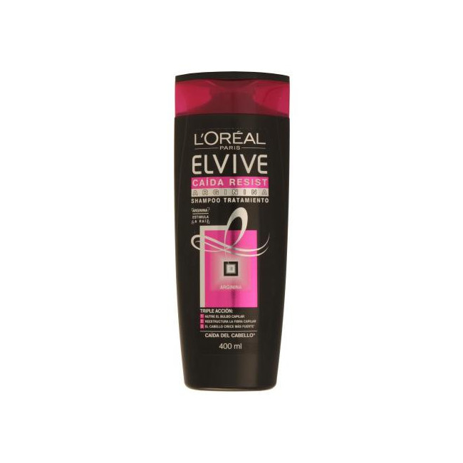 Elvive shampoo fortificante para la caída, ideal para cabellos débiles  x 400 ml.