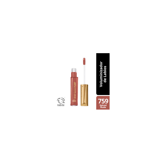 Rimel brillo labial stay glossy  spice nude 759